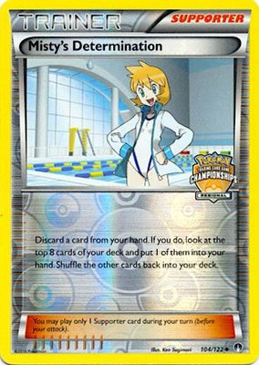 Misty's Determination (Regional Championships), League & Championship Cards