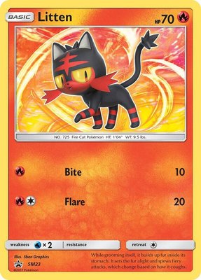 Litten, SM Promos