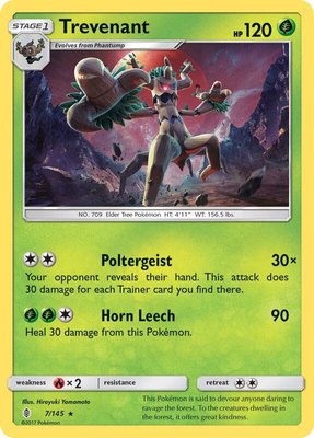 Trevenant, SM - Guardians Rising