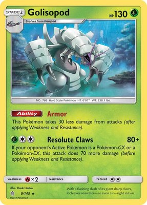 Golisopod, SM - Guardians Rising