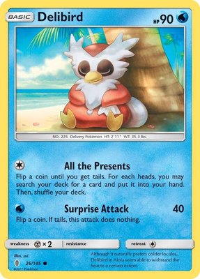 Delibird, SM - Guardians Rising