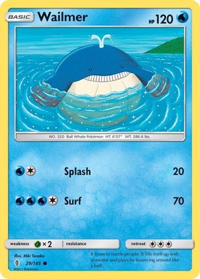 Wailmer, SM - Guardians Rising