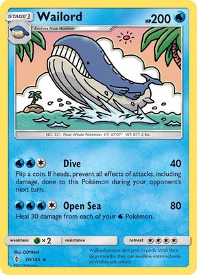 Wailord, SM - Guardians Rising
