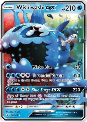 Wishiwashi GX, SM - Guardians Rising