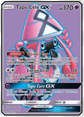 Tapu Lele GX (Full Art), SM - Guardians Rising