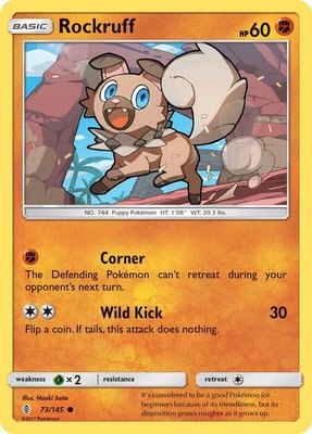 Rockruff, SM - Guardians Rising