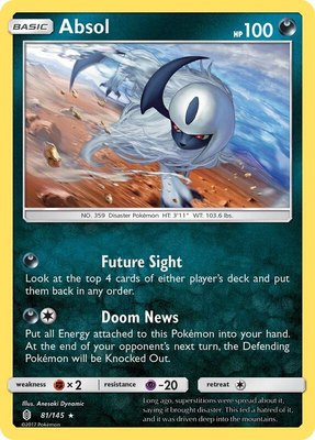 Absol, SM - Guardians Rising