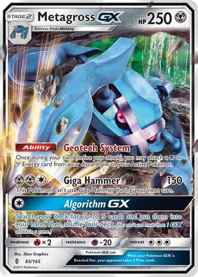 Metagross GX, SM - Guardians Rising