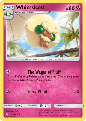 Whimsicott, SM - Guardians Rising