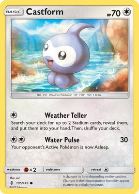 Castform, SM - Guardians Rising