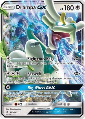 Drampa GX, SM - Guardians Rising
