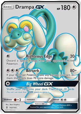 Drampa GX (Full Art), SM - Guardians Rising
