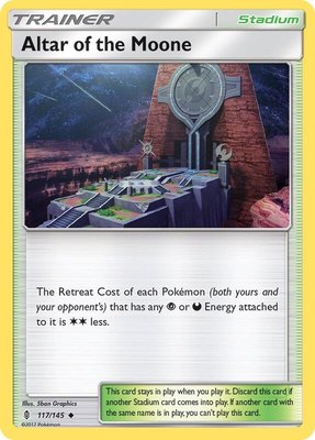 Altar of the Moone, SM - Guardians Rising