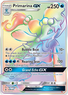 Primarina GX (Secret), SM - Guardians Rising