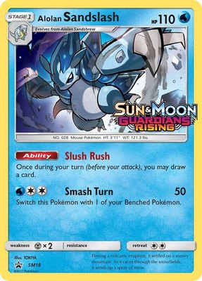 Alolan Sandslash (Prerelease), SM Promos
