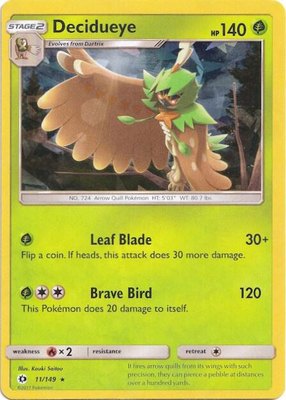 Decidueye (Cracked Ice Holo), Deck Exclusives