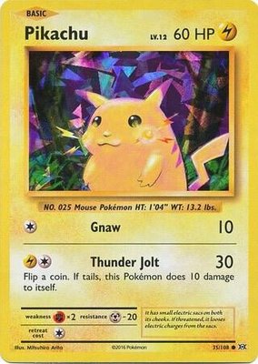 Pikachu (Cracked Ice Holo), Deck Exclusives