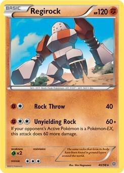 Regirock (XY Ancient Origins), Deck Exclusives