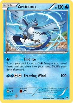 Articuno (XY Roaring Skies), Deck Exclusives