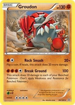 Groudon (XY Primal Clash), Deck Exclusives