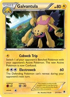 Galvantula (XY Phantom Forces), Deck Exclusives