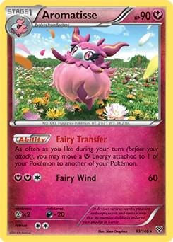 Aromatisse (XY Base Set), Deck Exclusives