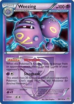 Weezing (BW Plasma Storm), Deck Exclusives