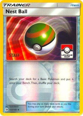 Nest Ball (League Cup) [Staff], League & Championship Cards