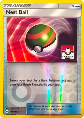 Nest Ball (League Cup), League & Championship Cards