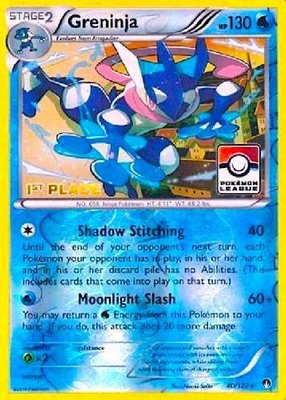 Greninja (Pokemon League) [1st Place], League & Championship Cards