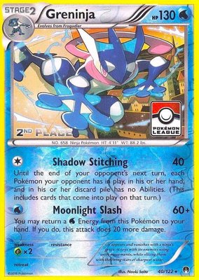 Greninja (League) [2nd Place], League & Championship Cards