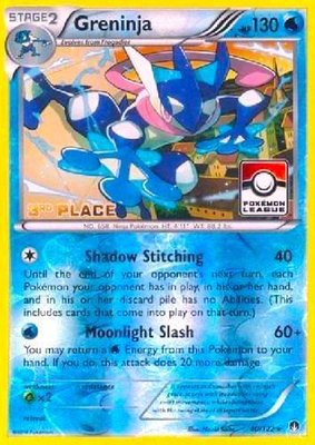 Greninja (Pokemon League) [3rd Place], League & Championship Cards