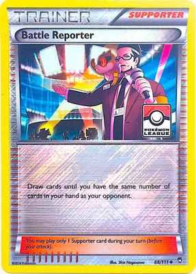Battle Reporter (Pokemon League), League & Championship Cards