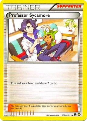 Professor Sycamore (Non-Holo), Alternate Art Promos