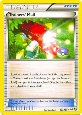 Trainers' Mail (Non-Holo), Alternate Art Promos