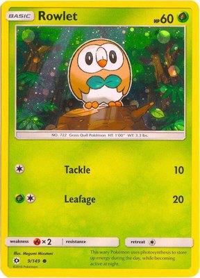 Rowlet (Cosmos Holo), Miscellaneous Cards & Products