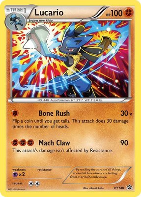 Lucario, XY Promos