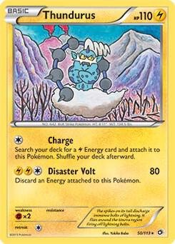 Thundurus (BW Legendary Treasures), Deck Exclusives