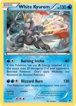 White Kyurem (XY Fates Collide), Deck Exclusives
