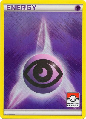 Psychic Energy (2011 Pokemon League), League & Championship Cards