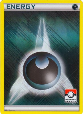 Darkness Energy (2011 Pokemon League), League & Championship Cards