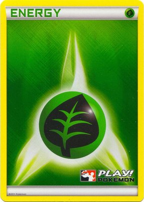 Grass Energy (2011 Play! Pokemon), League & Championship Cards