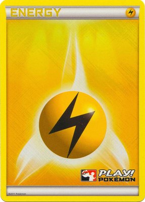 Lightning Energy (2011 Play! Pokemon), League & Championship Cards
