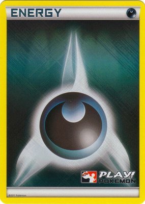 Darkness Energy (2011 Play! Pokemon), League & Championship Cards