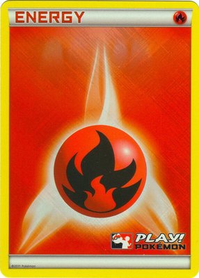Fire Energy (2011 Play! Pokemon), League & Championship Cards