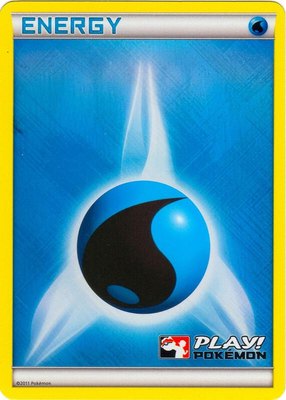 Water Energy (2011 Play! Pokemon), League & Championship Cards