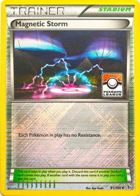 Magnetic Storm (Pokemon League), League & Championship Cards