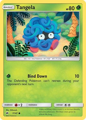 Tangela, SM - Burning Shadows