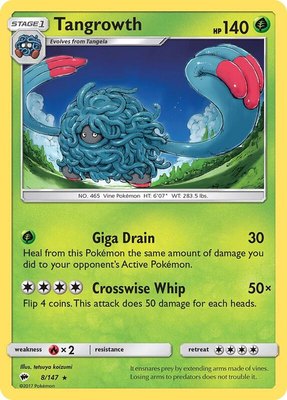 Tangrowth, SM - Burning Shadows