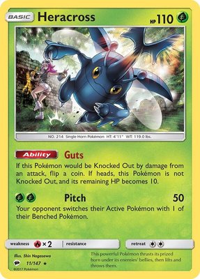 Heracross, SM - Burning Shadows